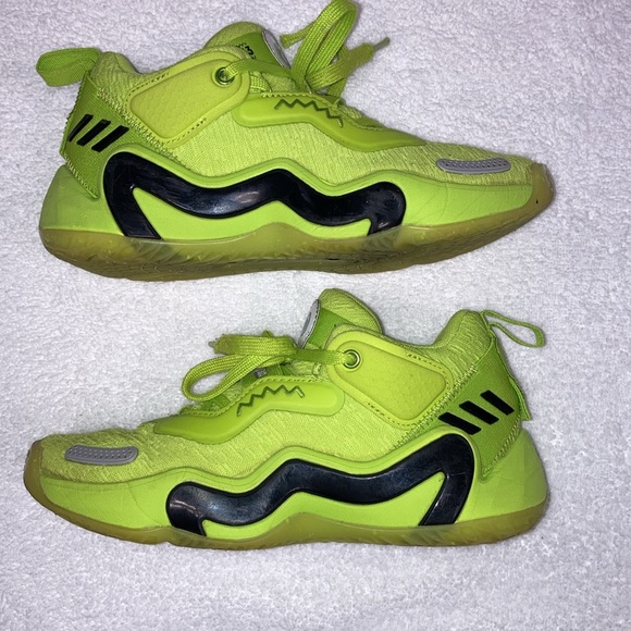 Adidas Donovan Mitchell DON 3 mike Wazowski Monsters Inc Youth Size 3.5 - Picture 4 of 8